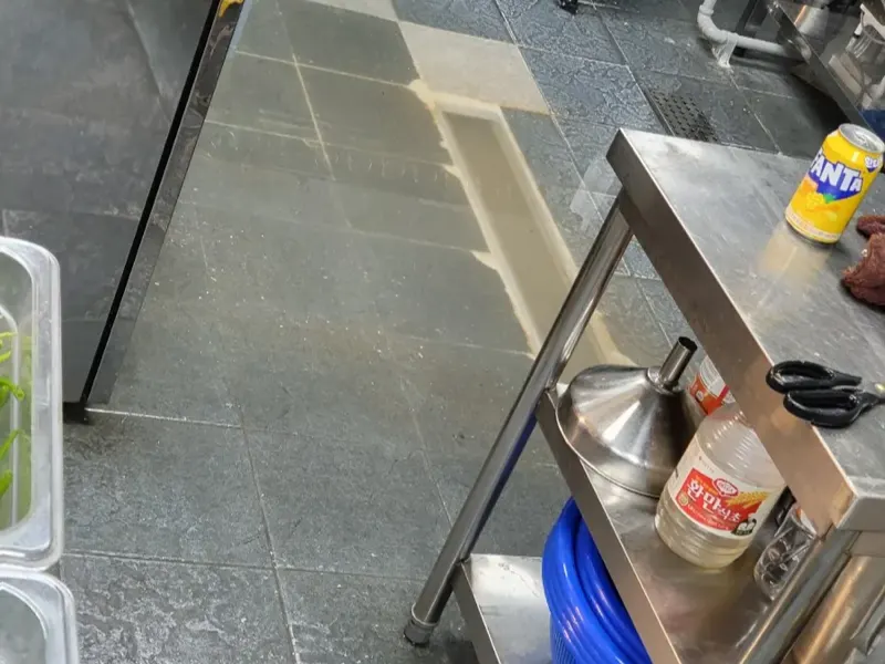 광주 동구 상가·주방 배관 작업사례