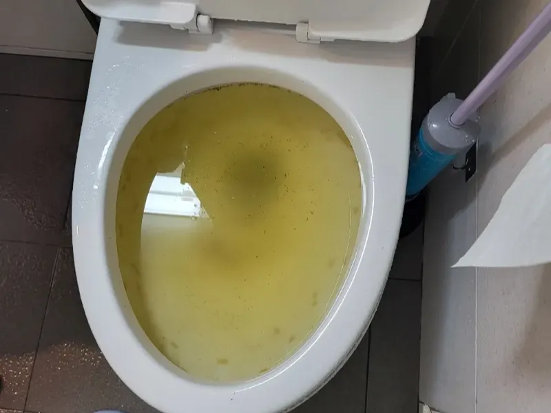 광주 동구 변기막힘 작업사례 4